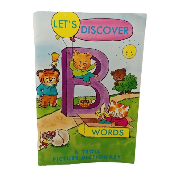 Let's Discover B Words Book A Troll Picture Dictionary - Picture 1 of 4